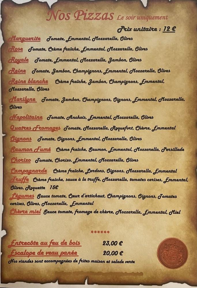 Chez Paul - Menu Image 1